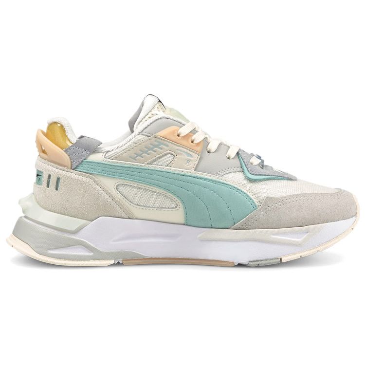 Puma Mirage Leather Casual Outdoor Low-Top Lifestyle Shoes Unisex Sneaker Gray Pink Blue 380696-04