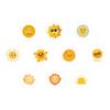 500 Stickers/rolls of Sunny and High-light Rolls of Rolls of Children's Toys Reward Stickers Creative Decorative Self-adhesive Stickers