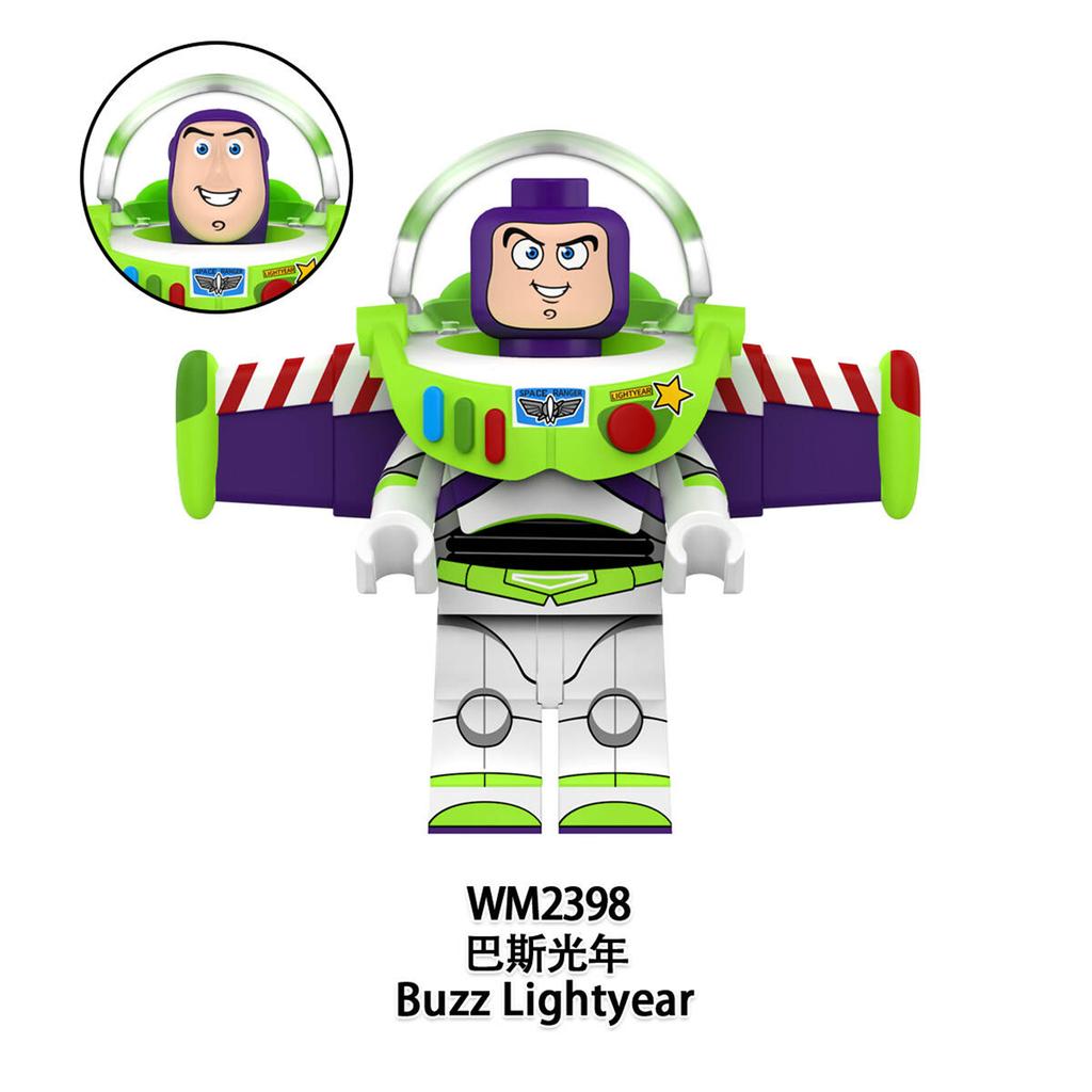 Movie Series Puzzle Assembly Building Blocks Doll Toys- WM2396-2403