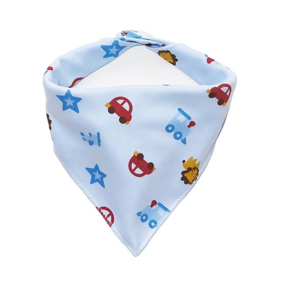 

М яка Бандана для Домашніх Тварин Бавовняний Трикутний Шарф для Котів та Собак Милий Мультяшний Принт Регульований Слюнявчик Легко Чиститься Аксесуар для Домашніх Тварин 1pc Little Car