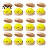 Rice Dumpling Stress Reliever Glow In the Dark Bun Squeeze Toy LED Light Up Relief Soft Skin-friendly Toy Fidget Sensory for Adults Kids Cute Desk