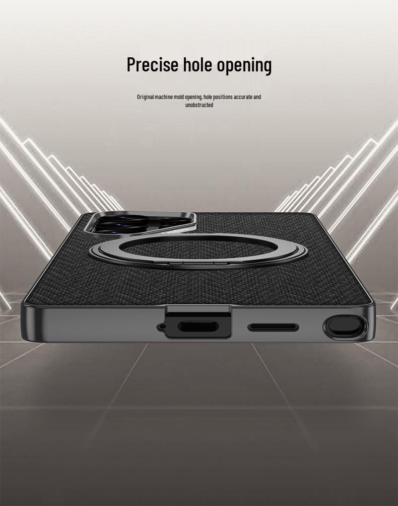 Magnetic Magsafe Anti-Fall Leather Case for Samsung S25 Ultra