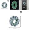 Wholesale 2023 New Christmas Wreath With Snowy Pvc Vine For Decoration In Shopping Mall And Window Display Small Medium And Large Sizes