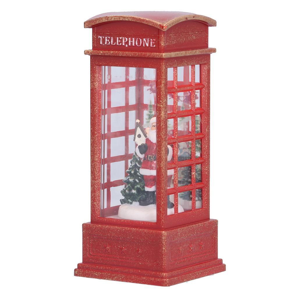 Christmas Decorative Lantern Christmas Table Night Light Lighted Snow Globe LanternOld Man