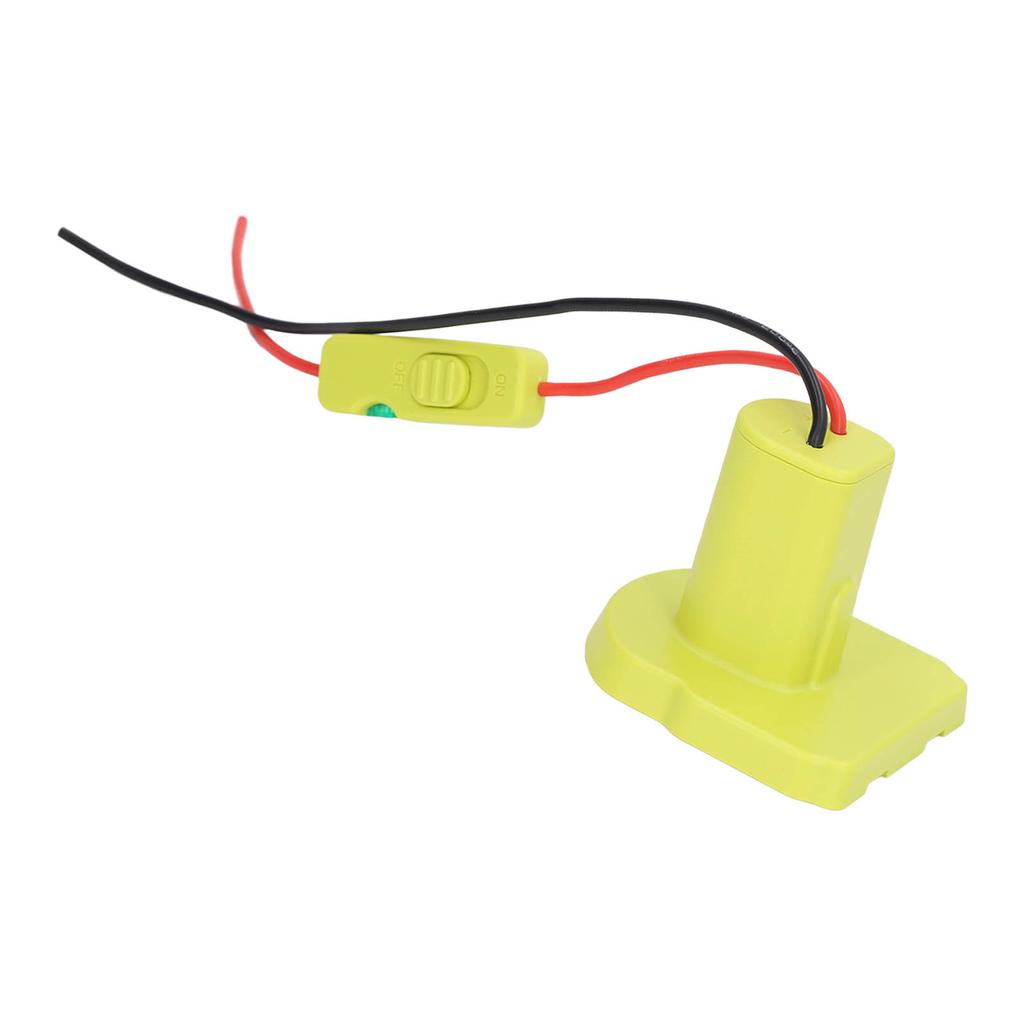 Akkupadpter Überstromschutz Fester Halt Lithium-Akku-Konverter mit 30A Sicherung für Ryobi One + 18v