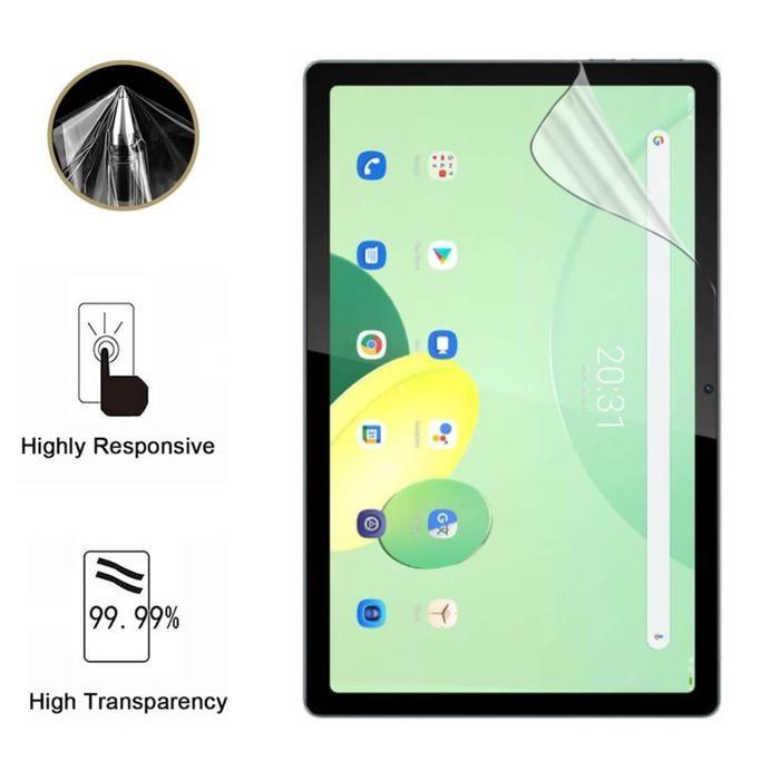 Screen Protector - Phonillico - Blackview Tab 11 - Pack of 2 - Protective Plastic Film - Ultra Thin