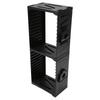 Game Storage Tower Up to 24 Games 4 Controllers 2 Headset Multifunctional Dual Layer Video Game Controller Storage Stand