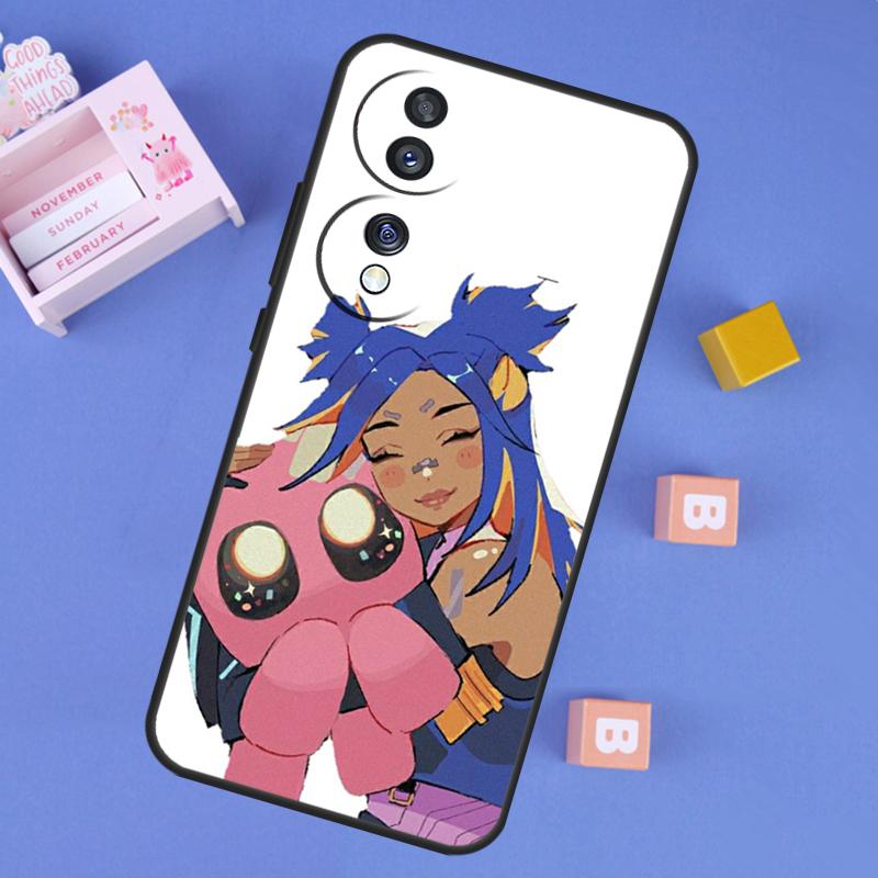 

Cartoon Valorant Case For Honor X9d X9a X9b X9c X8b X8c Win RT 200 400 Pro 70 90 Magic 7 Lite 5 6 8 Pro Cover Honor 200 Pro