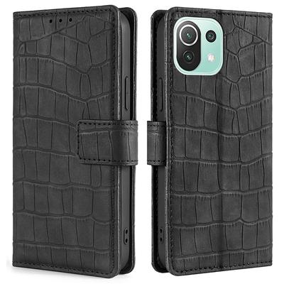 Brieftasche Fall für Vivo V21E V21 V20 SE X60 Pro Y11 Y51 Y31 2020 Huawei Honor 10X Lite 7A 8A 9A Krokodil Flip PU Leder Karte Holster Abdeckung Telefon Stoßstange