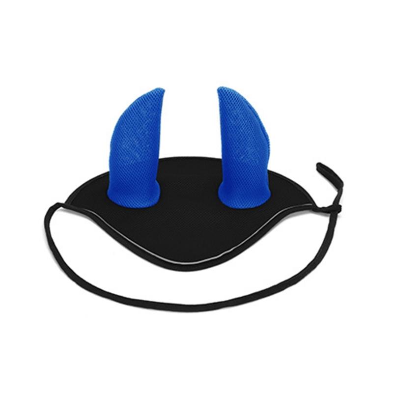 

Horse Riding Ear Cover Breathable Meshed Horse Ear Shield Equestrian Horse Equipment Fly Mask Bonnet Net Ear Protector чорний