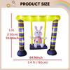 Easter Inflatable Swinging Bunny Outdoor Decoration for Festival Lawn Garden