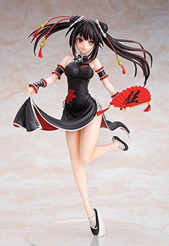 Date A Live III Kurumi Tokisaki Chinese Dress Scale Painted Finished Figure Chara-Ani Ver. 1/7 ABS&PVC