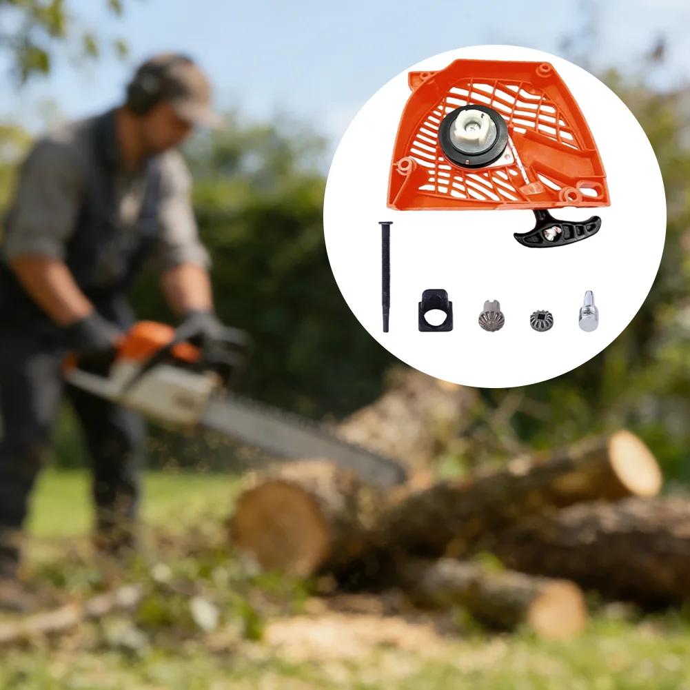 Chainsaw Starter And Tensioner Kit Compatible With CS-370, CS-400 Chain Tensioner Adjuster Set Garden Tools Part