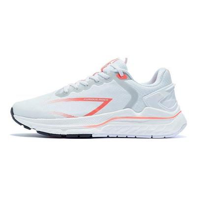 Fierce Steed 5 Lightweight Cushioning Technology Shock Absorption Non-Slip Low-Top Running Shoes Men Running Shoes White ARZR001-14
