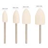 8PCS Conical Shape Conical Head Wool Material Grinding Head Practical Polishing Tool  Polishing Work
