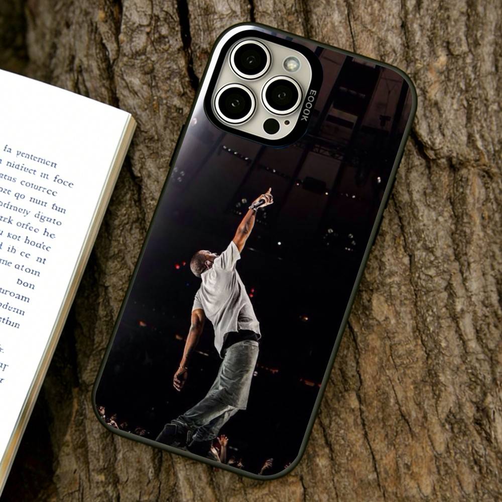Kanye West YE Lustige Handyhülle Für iPhone 17,16,15,14,13,12,11 Plus,Pro Max,XS,Farbig Versilberte Innenabdeckung