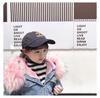 Girls' and Boys' Thick Fleece-lined Denim Jacket with Large Fur Collar - Winter Korean Style for Infants and Toddlers