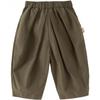 DAVE&BELLA Kids' Summer Cropped Casual Pants