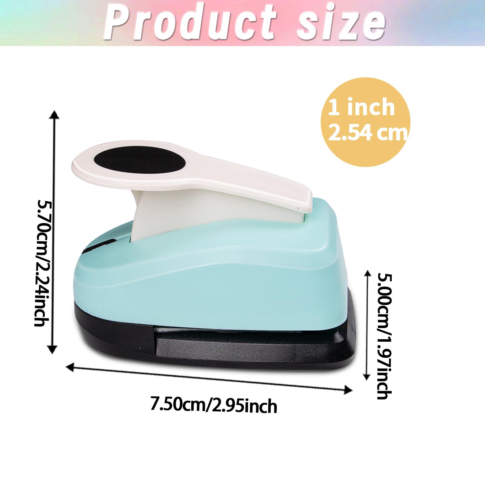 

Circle Cutters Paper Hole Punch Cutter Tool Set 2 inch 50mm 38mm 25mm 16mm 9mm Circle Shapes Hole for card making scrapbooking 1