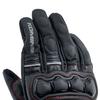 Komine GK-856 High Protect Leather Windproof Gloves for Motorcycles HG Dark Gray 3XL