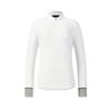FILA Golf Series Simple Sports Casual Training Golf Versatile Comfortable Quality Half-Zip Printed Knitted Long Sleeve T-Shirt A11W615202FWT