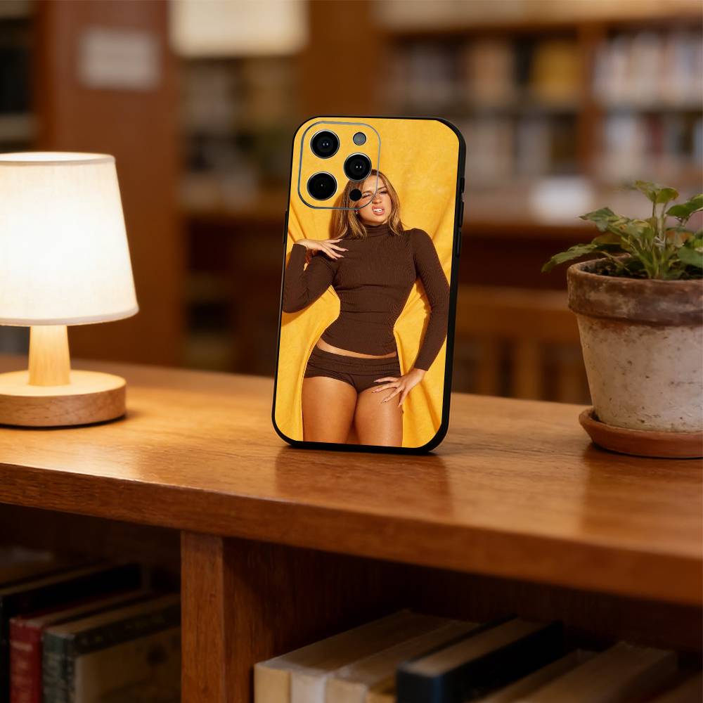 Tate McRae Phone Case For iPhone 17, 16,15,14,13,12,11 Plus,Pro Max, Others Soft Black Cover