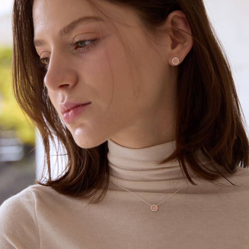 PAIGEFLYNN JEWELRY [925 Silver] New Age Pastel Earrings