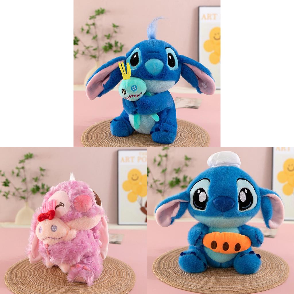 Stitch Plush Doll With Soft Short Pile Fuzzy Material For Kids Playroom Decor