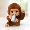 Little Live Pets My Baby Monkey Mango Sounds and Reactions Plush Interactive Monkey Toy Set with Interactive Pet for Ages 50+ Accessories, 4+