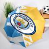 Automatyczny parasol z nadrukiem City Football Club, 8-żebrowy, do podróży, na kemping, parasol codzienny, niezbędny prezent dla rodziny i przyjaciół
