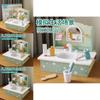 Wooden Childrens Toy Dollhouse Dressing Table Playset For Girls Imaginative Role Play