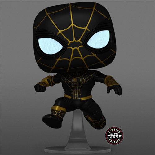 Spider-Man im schwarzen Anzug entlarvt US-Exklusiv-Pop! Vinyl