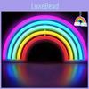 Rainbow Led Colorful Neon Sign Light Wall Hanging Night Lamp Bar Party Home