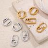 Premium Earrings Ear Buckles Versatile Flat Earrings Simple Geometric Ear Buckles