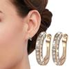 Earrings Ear Piercing Earrings Round Diamond Earrings Diamond Hoop Earrings Stud Earrings