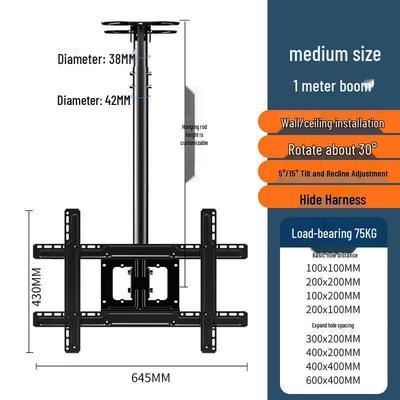 Outdoor Adjustable Ceiling TV Mount