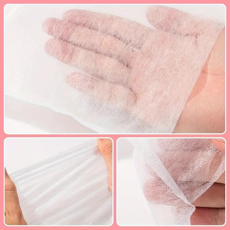 50/100Pcs Disposable Makeup Protector Hoods Breathable Cosmetic Beauty Masks For Bridal Party Wedding Travel Daily Makeup
