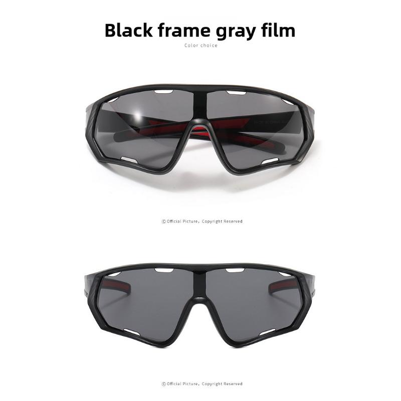 New colorful bicycle riding glasses women's sunglasses European and American outdoor sports sunglasses men's