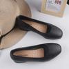 Yuzhihao Closed Heel Women's Low Heel Solid Color Summer Sandals