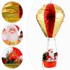 Heißluftballon Decke Weihnachtsmann Weihnachtsdekoration Anhänger Schwebende Himmel