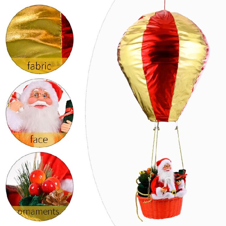 Heißluftballon Decke Weihnachtsmann Weihnachtsdekoration Anhänger Schwebende Himmel