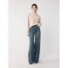 ELLE Damen Retro High-Waist Wide-Leg Jeans