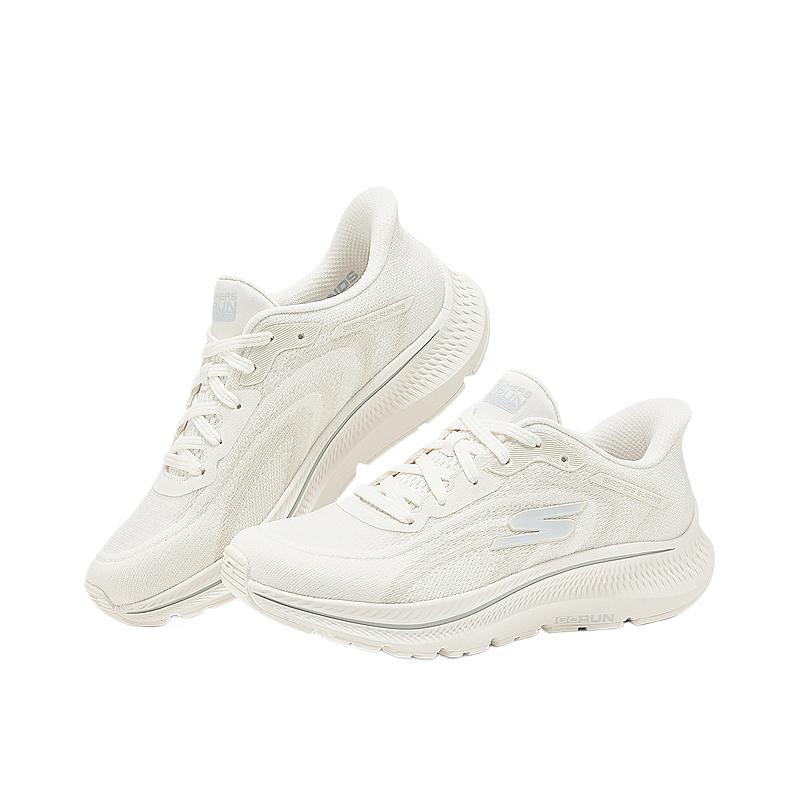 Skechers Go Run Consistent 2.0 Comfortable Simple Durable Low Top Casual City Commuting Running Shoes Women Sneaker White 128636-OFWT