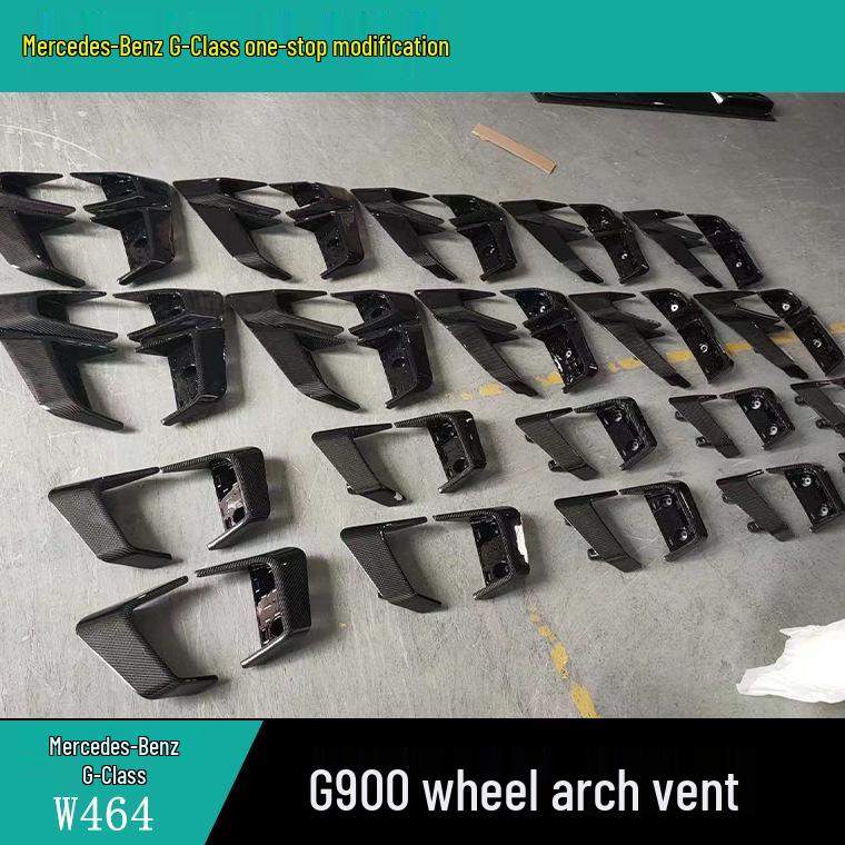 Mercedes-Benz W464 G-Class Carbon Fender Flares & Air Vents by Brabus G900