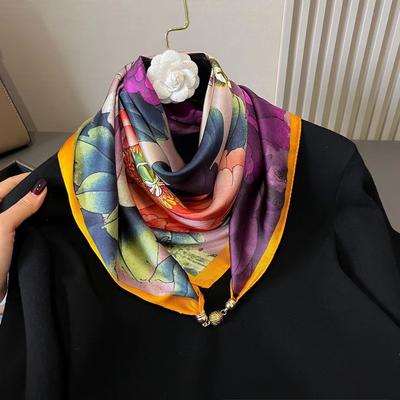 Neue Magnetverschluss Halskette Schal Mode Dekorative Haarband Strass Magnetverschluss Lazy Schal