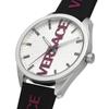 Uhr Silbernes Zifferblatt Quarz Täglich Wasserdicht Saphirglas 42mm VE3H00122 Schwarz [Versace] V-VERTICAL Herren [Artikel]