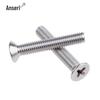 Ancoor 304 Stainless Steel Phillips Flat Head Screws