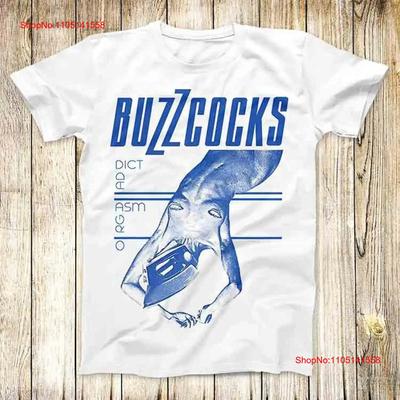 Buzzcocks Orgasm Addict T Shirt Meme Top 3753 Vintage Soft Breathable Homme Designer Clothes Fashion Stylish Casual