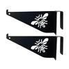 2Pcs Beehive Inspection Bracket Rust-Proof Beekeeping Bracket Beekeeping Tool Hive Frame Holder for Beekeeping Industry