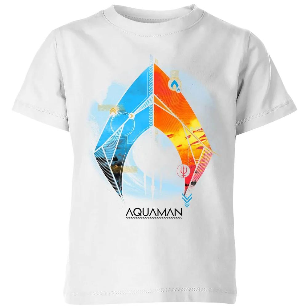 

Aquaman Back To The Beach Kids T-Shirt - White - 3-4 Years 110